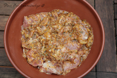 Araignées de porc marinées