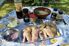 Coquelet Sauce Diable et ses mogettes ingrédients