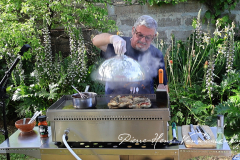 Cuisson sous cloche et sauce