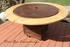 Couvercle du Brasero plancha