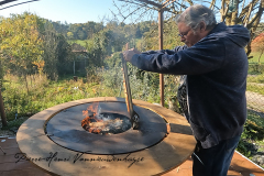 disposition du support de cuisson