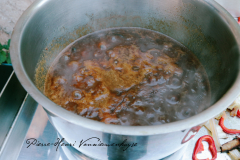 Sauce aux shiitakés et prunes au miso