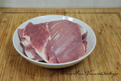 Grillades de porc ou parisiennes