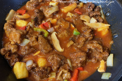 Porc sauce aigre douce à la cantonaise