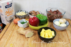 Les principaux ingrédients de la recette