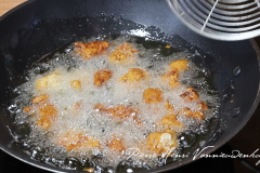 Bouchées de porc frites au wok porc cantonaise