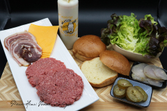 Smashed burger ingrédients