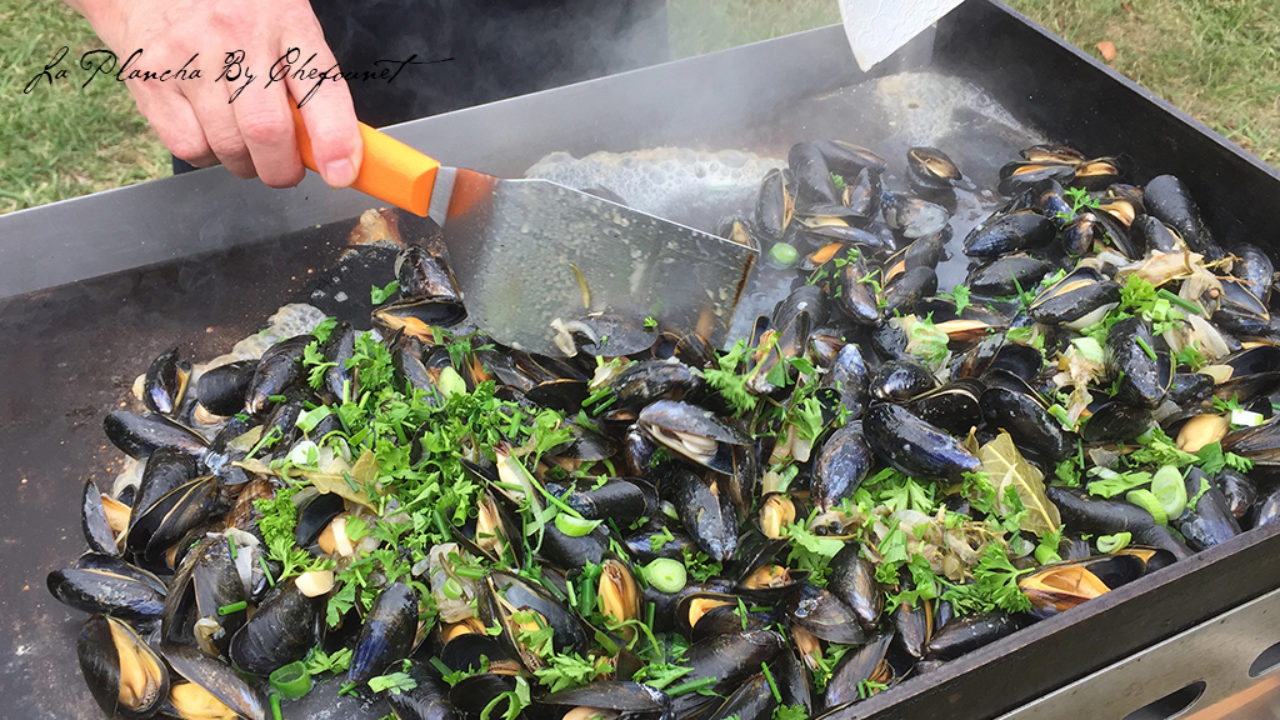 Moules à La Catalane à La Plancha Recette des moules à la plancha - Recettes et Cuisine à la plancha