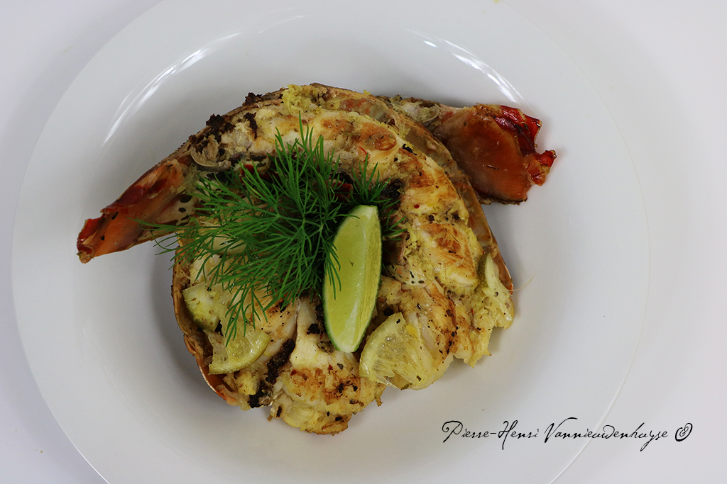 Recette De La Queue De Langouste Aux Achards De Citrons Verts