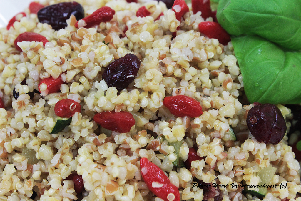 Salade de quinoa et boulgour aux cranberries - Recettes - EpiSaveurs