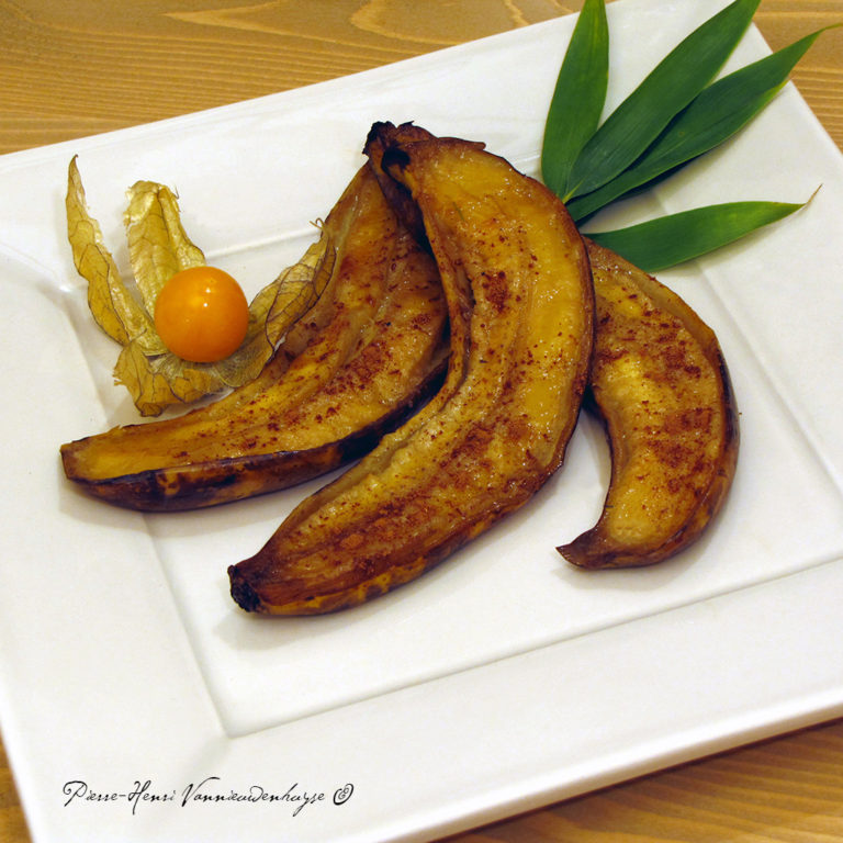 Recette de la banane marinée au rhum à la plancha Recettes et Cuisine