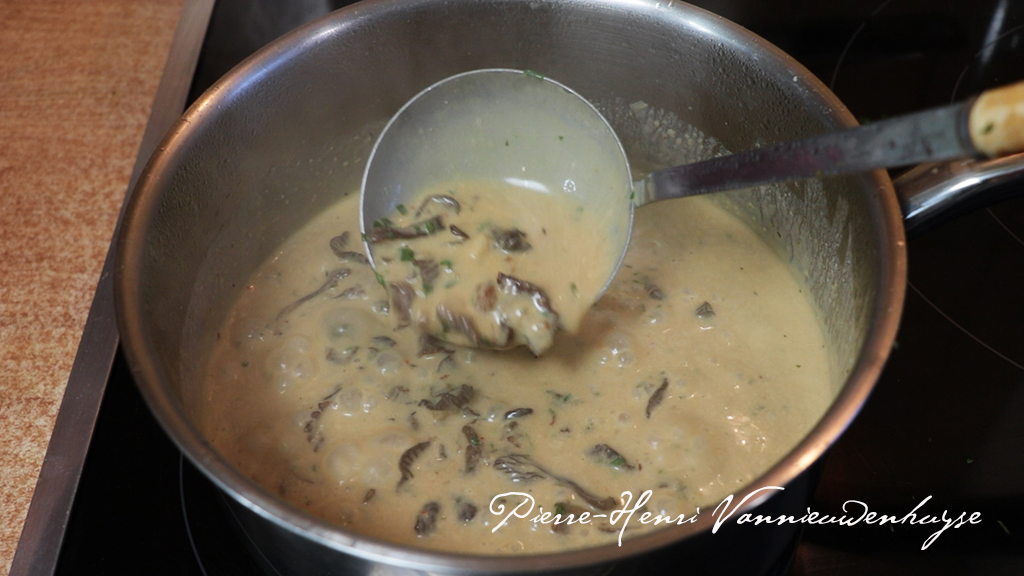 Sauce aux chanterelles en tube