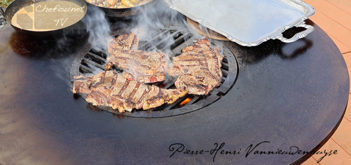 Entrecôte minute sauce au whisky gingembre