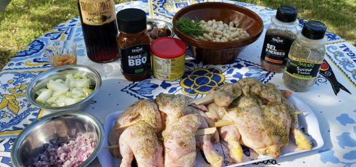 Coquelet Sauce Diable et ses mogettes ingrédients