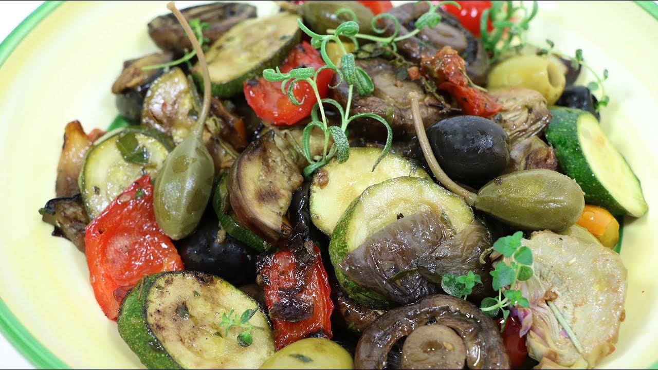 Recette de légumes grillés à l'italienne